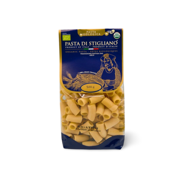 rigatoni di pasta di stigliano