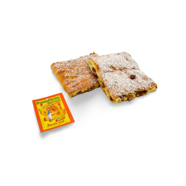 focaccia con l'uvetta